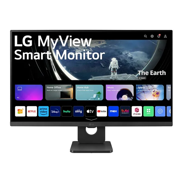 Smart Monitor LG MyView 27SR50F-B 27'/ Full HD/ Smart TV/ Multimedia/ Negro