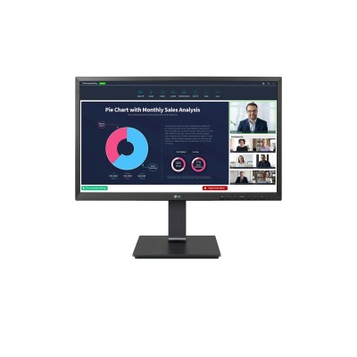 Monitor Profesional LG 24BP75CP-B 23.8'/ Full HD/ Webcam/