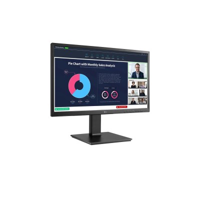 Monitor Profesional LG 24BP75CP-B 23.8'/ Full HD/ Webcam/