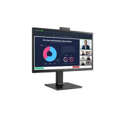 Monitor Profesional LG 24BP75CP-B 23.8'/ Full HD/ Webcam/