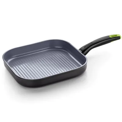 Grill Monix Eco Nature M261231/ Ø28cm/ Aluminio forjado/ Apto