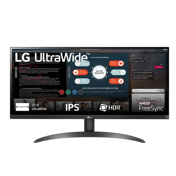 Monitor Profesional Ultrapanorámico LG 29WP500-B 29'/ WFHD/ Negro