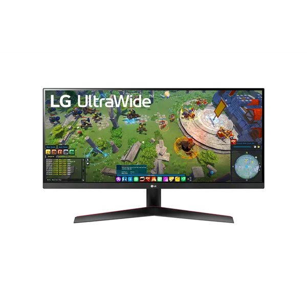 Monitor Gaming Ultrapanorámico LG 29WP60G-B 29'/ WFHD/ 1ms/ 75Hz/ IPS/ Negro