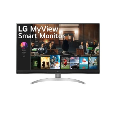 Smart Monitor LG 32SQ700S-W 31.5'/ 4K/ Smart TV/ Multimedia/