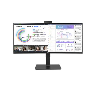 Monitor Profesional Ultrapanorámico Curvo LG 34BQ77QC-B 34'/