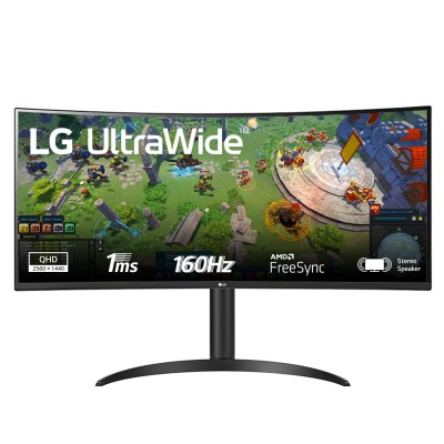 Monitor Gaming Ultrapanorámico Curvo LG UltraGear 34WP65CP-B