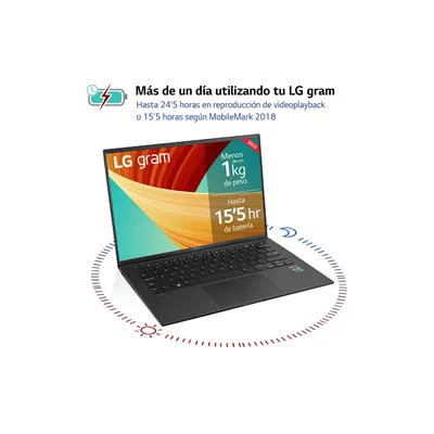 LG Gram SuperSlim 14Z90R-G.AP75B Intel Evo Core i7-1360P 16GB