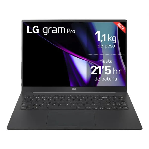 Portátil LG Gram Pro 16Z90SP-K.AD75B Intel Core Ultra 7-155H/ 32GB/ 512GB SSD/ 16'/ Win11