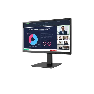 Lg 24bp750c-b monitor 23.8" rj45 usbc webcam aa mm