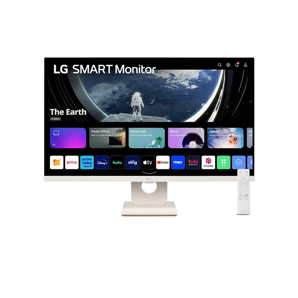 Smart Monitor LG MyView 27SR50F-W 27'/ Full HD/ Smart TV/ Multimedia/ Blanco