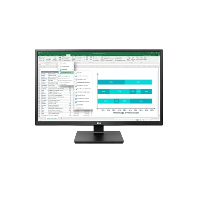 Monitor 27" Hdmi Vga Dp Lg 27bk550y-b Fhd 1920x1080 250 Cd/m²