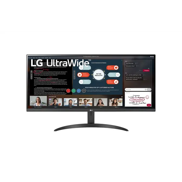 Monitor 34" Hdmi Lg Ultrawide 34wp500-b 2560x1080 5ms Ips 178º/178º Amd Freesync 75hz