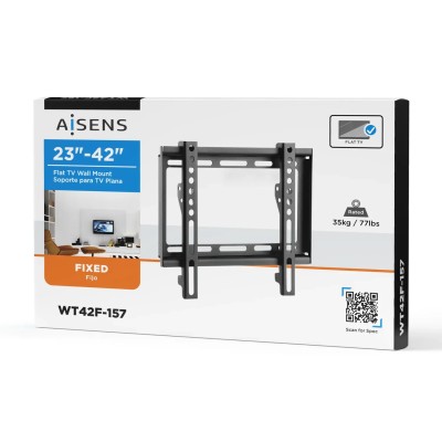 AISENS Soporte Eco Ultra Delgado Para Monitor/tv 35kg De 23-42