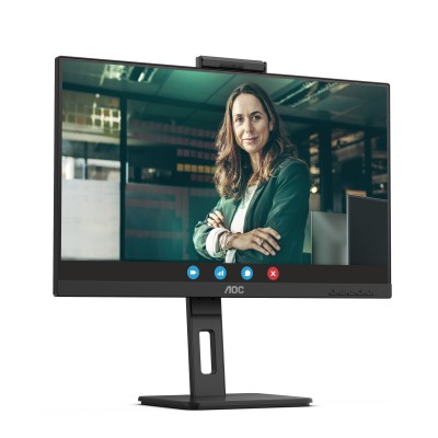 AOC 24P3CW 23.8'/ Full HD/ Webcam/ Multimedia/ Regulable en