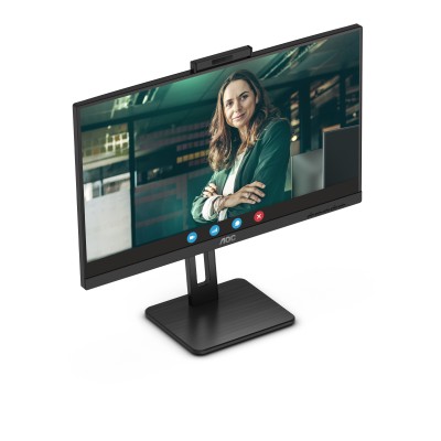 AOC 24P3CW 23.8'/ Full HD/ Webcam/ Multimedia/ Regulable en