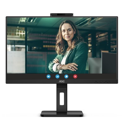 AOC Q27P3CW 27'/ QHD/ Webcam/ Multimedia/ Regulable en altura/