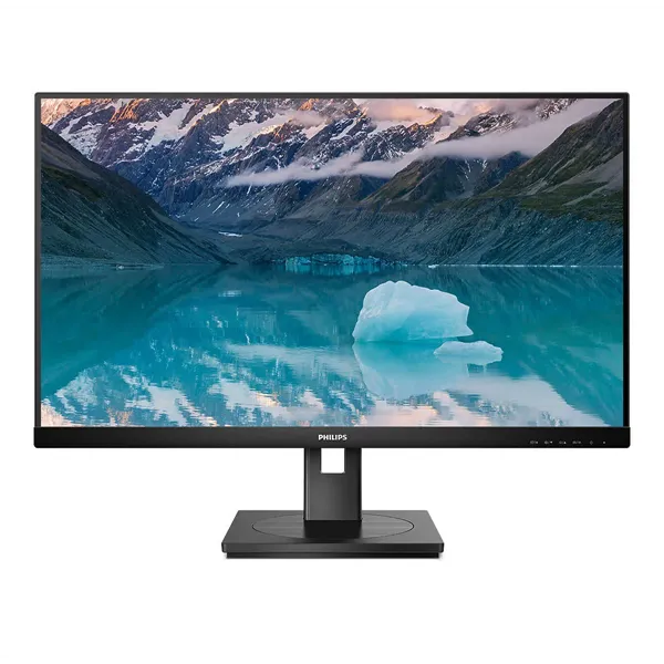 Monitor Profesional Philips 242S9JML 23.8'/ Full HD/ Multimedia/ Regulable en altura/ Negro