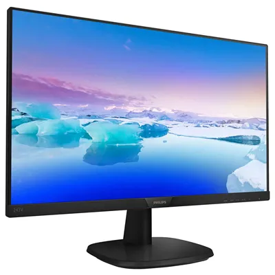 Monitor Philips 243V7QDAB 23.8'/ Full HD/ Multimedia/ Negro