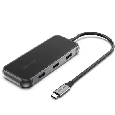 Docking USB Tipo-C Vention TFKHB/ 1xHDMI 4K/ 3xUSB/ 1xRJ45/