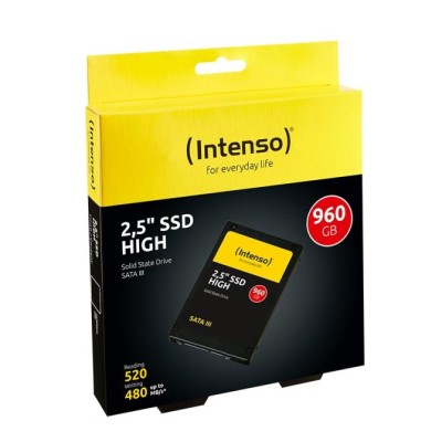 Intenso HIGH SSD 960GB a 520MB/s 2.5" SATA 6GB/s