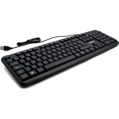 Nilox Teclado USB silencioso compacto y numérico, Negro