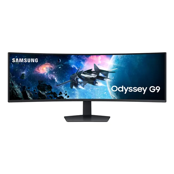 Monitor Gaming Ultrapanorámico Curvo Samsung Odyssey G9 S49CG954EU 49'/ Dual QHD/ 1ms/ 240Hz/ VA/ Regulable en altura/ Negro