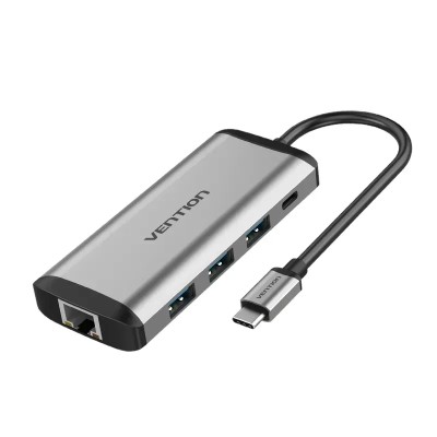 Docking USB Tipo-C Vention THAHB/ 1xHDMI/ 3xUSB/ 1xUSB Tipo-C