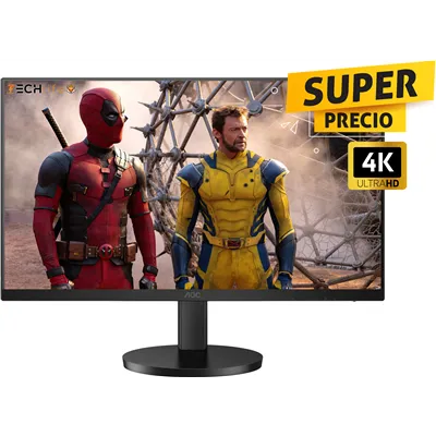 AOC U27B3AF 27' Monitor 4K UHD IPS HDMI/DP/Altavoces 4ms 60Hz