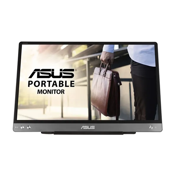 Monitor Portátil Asus ZenScreen MB14AC 14'/ Full HD/ Plata y Negro