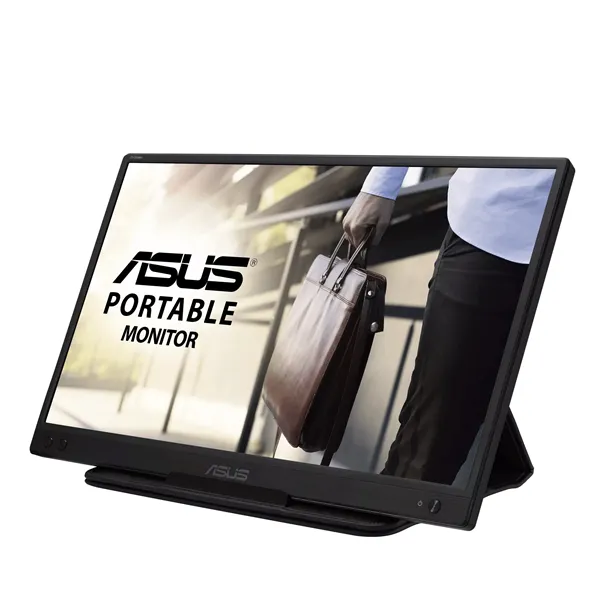 Monitor Portátil Asus ZenScreen MB166C 15.6'/ Full HD/ Negro