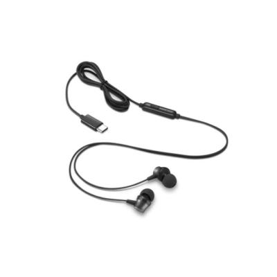 Lenovo 4XD1J77351 Auriculares Negros conector USB-C