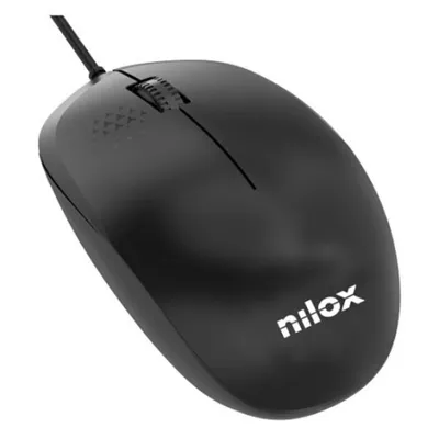 Nilox Kit Teclado multimedia y Mouse 1200 DPi por cable USB