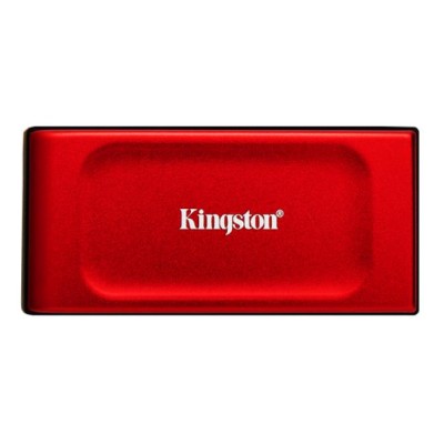 Kingston XS1000 SSD 2TB Externo MINI USB-C, Rojo a 1050MB/s