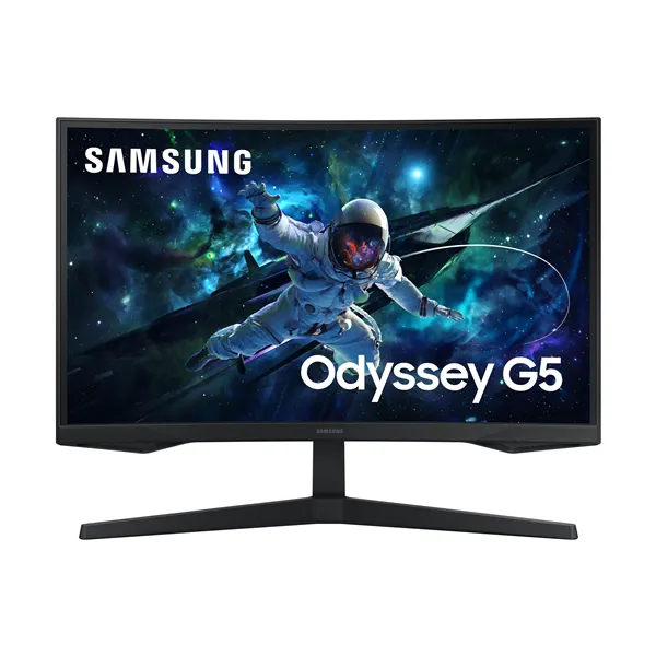 Monitor Gaming Curvo Samsung Odyssey G5 S27CG552EU 27'/ QHD/ 1ms/ 165Hz/ VA/ Negro