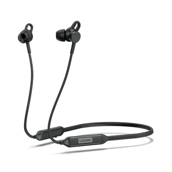 Lenovo 4XD1B65028 Auriculares Bluetooth con micrófono, 10h Aut. Llamadas/Música/Reuniones Modelo botón