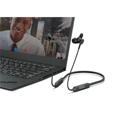 Lenovo 4XD1B65028 Auriculares Bluetooth con micrófono, 10h Aut.