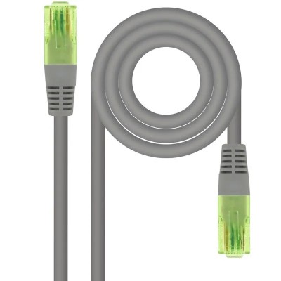 Nanocable 10.20.1400 Cable de Red RJ45 UTP Cat.6 0.50cm, Gris