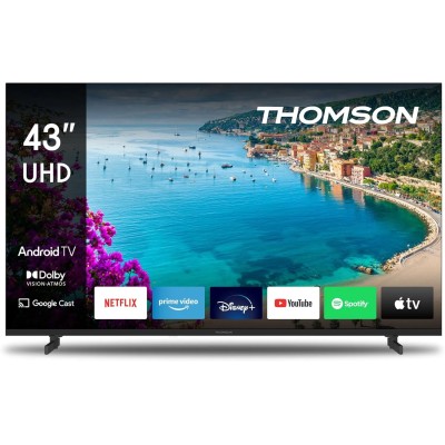 Thomson 4343UA5S13 TV 43" UHD 4K AndroidTv Wifi/Bluetooth