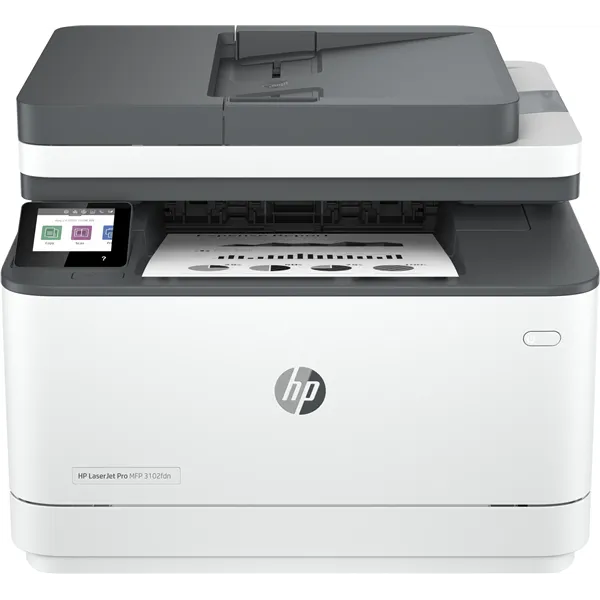 HP Láserjet Pro 3102FDN Multifunción Láser B/N FAX/RJ45 LAN/Dúplex/USB (Apple AirPrint, HP ePrint)