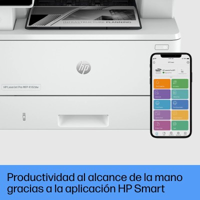 HP Laserjet Pro 4102DW Multifunción Láser B/N WiFi/Dúplex/RJ45