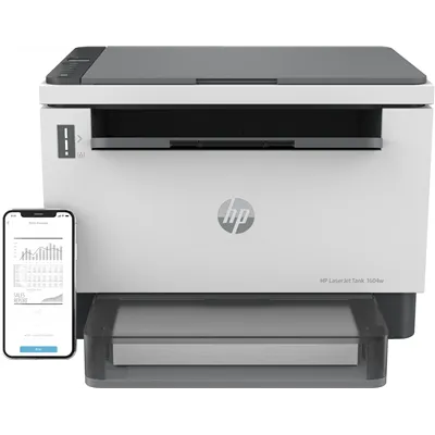 Multifunción Recargable Láser Monocromo HP Laserjet Tank 1604w