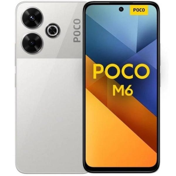 Xiaomi POCO M6 PLata 128GB 6GB 6.79" 90Hz/Camara 108Mp/Selfie frontal 13Mp