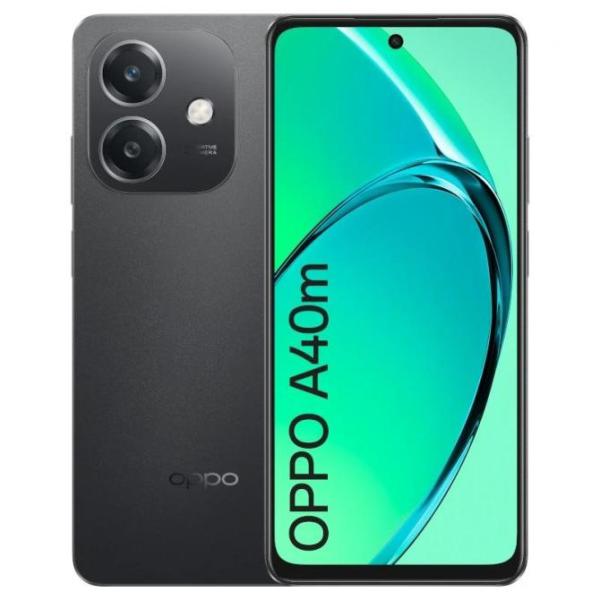 OPPO A40 4G Negro 128GB 4GB 6.72" 50Mp Android 14