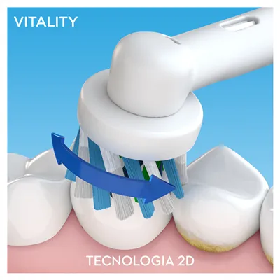 Oral-B Vitality 100 CrossAction blanco Cepillo Eléctrico