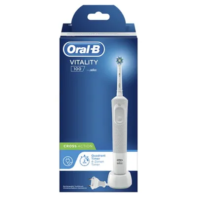 Oral-B Vitality 100 CrossAction blanco Cepillo Eléctrico