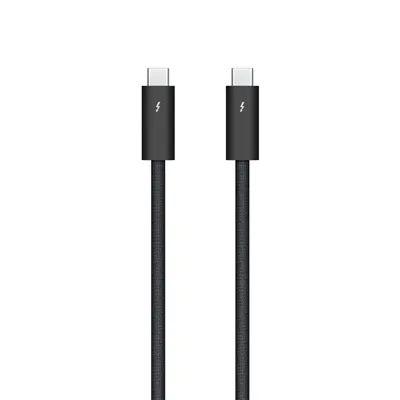 Apple Cable Thunderbolt 4 Pro (USB‑C) de 3M, Negro