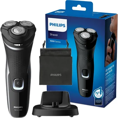 Philips Shaver Series 1000 - Afeitadora eléctrica 3 Cabezales