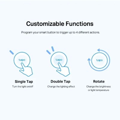 TP-Link Tapo S200B Botón Inteligente controla y configura