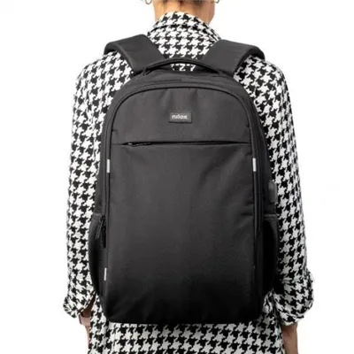 Nilox Mochila Style 15.6" Negro. 