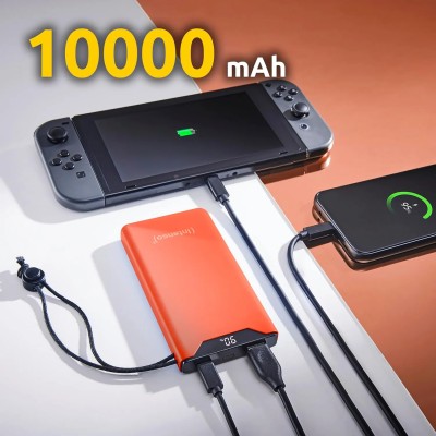 Intenso Powerbank F10000 Naranja - Batería Externa 10000 mAh